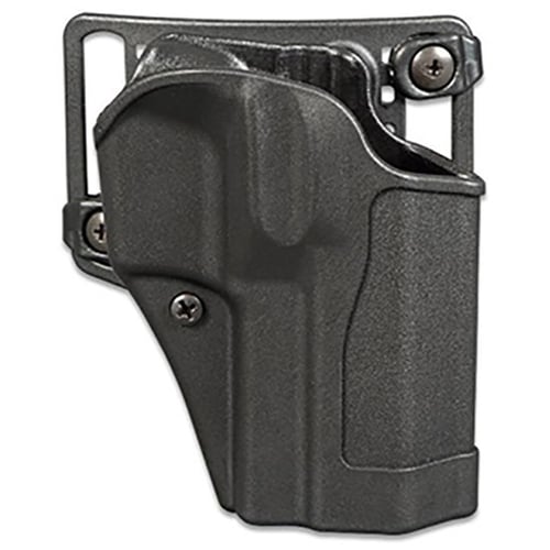 STD CQC GLOCK 17/22/31 RH BLKSportster Standard CQC Holster Right Hand - Black - GLK 17/22/31 - Pressure adjustable detent retention system that allows the shooter to customize the amount of retention on the handgun -  Matte - 1 belt loop, 1 paddlef retention on the handgun -  Matte - 1 belt loop, 1 paddle